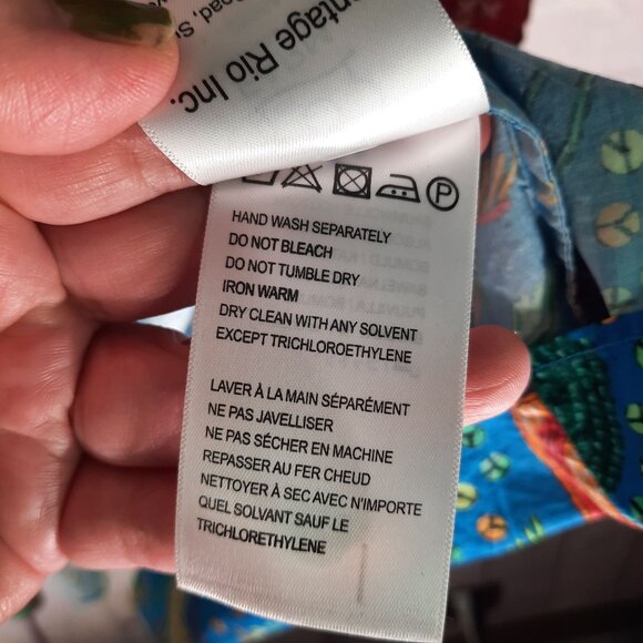 Farm Rio colorblock embroidered tropical tiered ruffle mini dress - Picture 11 of 13